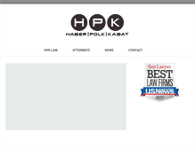 Tablet Screenshot of haberpolk.com